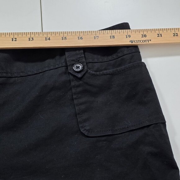 Ann Taylor Pants Womens 18 Black Mid Rise Signature Fit Stretch Office Classic - Picture 5 of 16